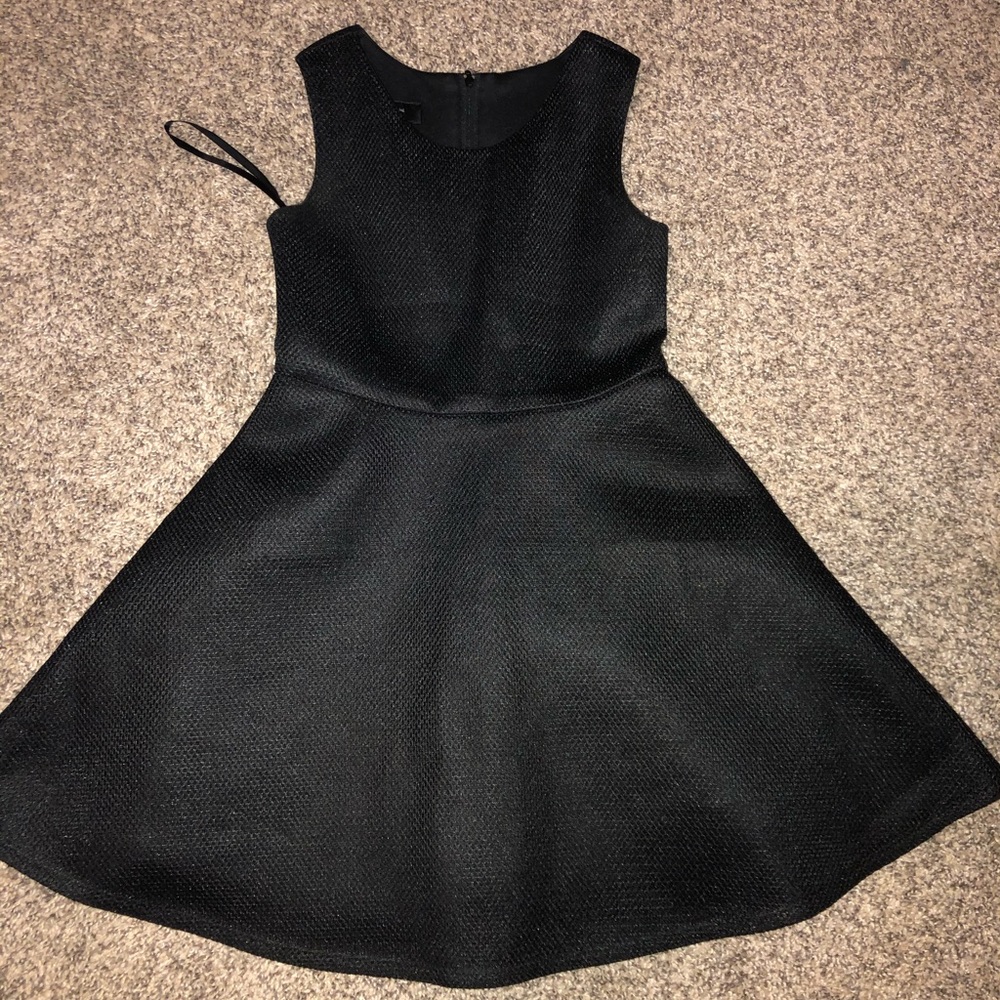 black dress